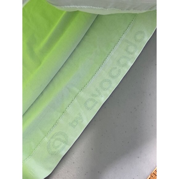 Avocado Tank Top Size Large Green Sleeveless Crewneck Nylon Sporty Athleisure - Picture 6 of 7